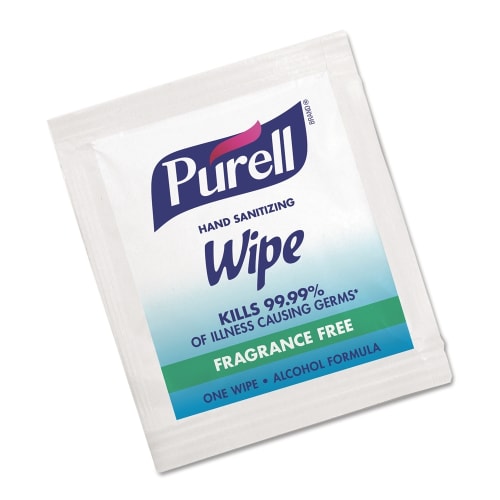 PURELL® Sanitizing Hand Wipes, Individually Wrapped